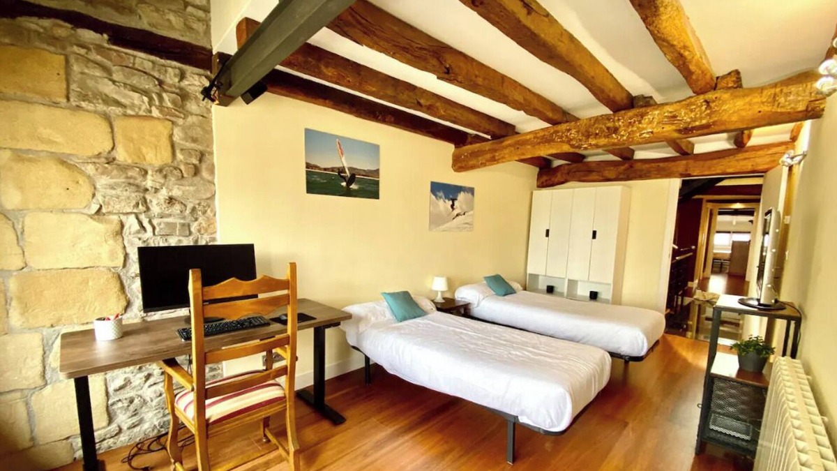 Hondarribia House | Unique 4-floor Home in Historic Plaza Casa Axula