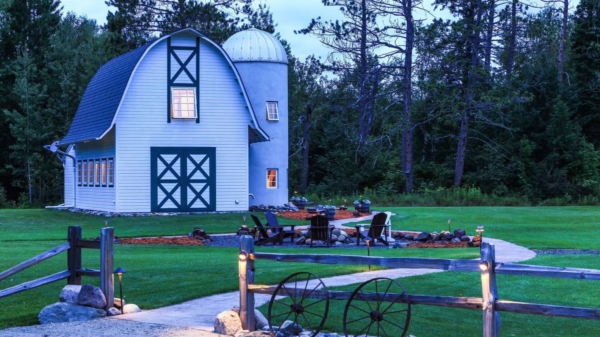 Biwabik House | Unique Barn Home with silo near Giants Ridge