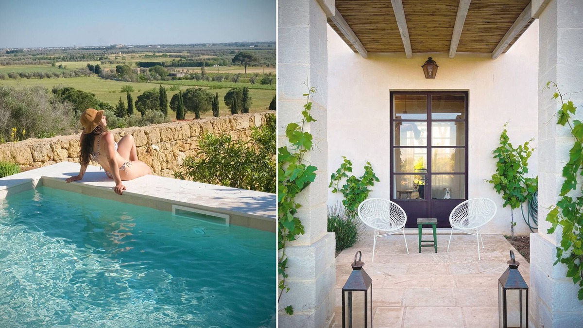 Campi Salentina House | Unique country home with beautiful vistas on orchards and vineyards