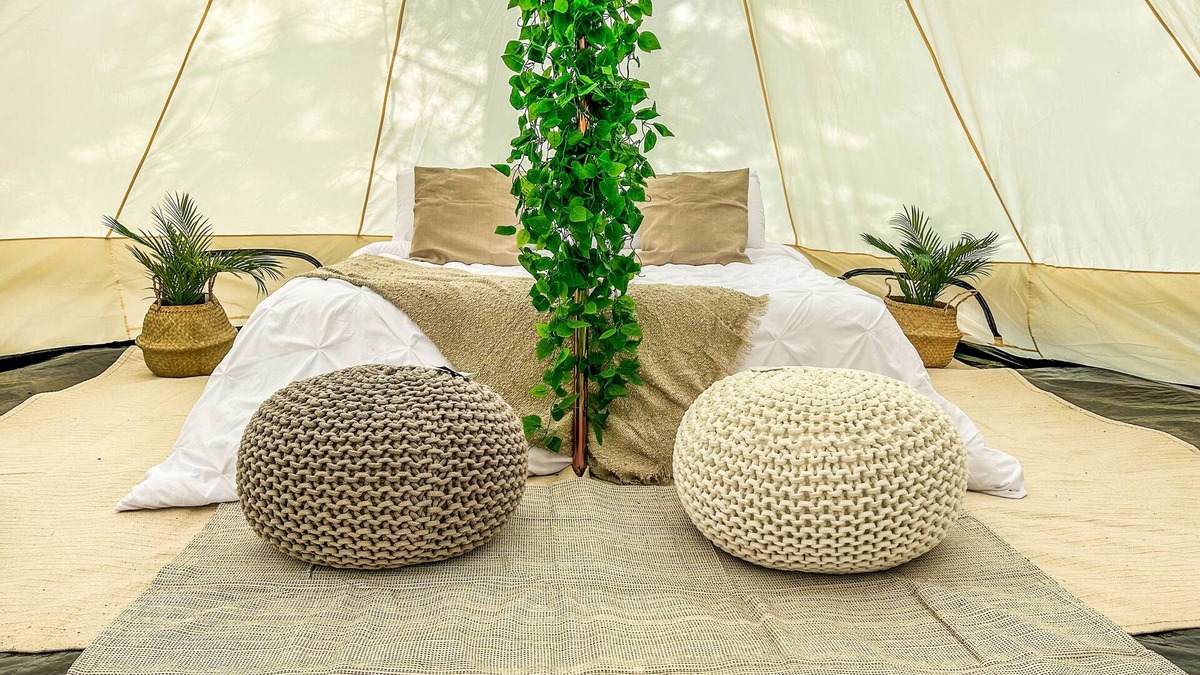 Sicklerville House | Unique Glamping - 15 Acre Land (Tent Only)