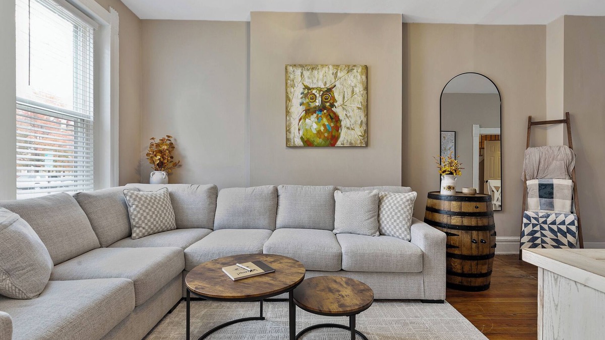 Fan District House | Unique Modern Farmhouse Comfort in the Heart of Richmond VA