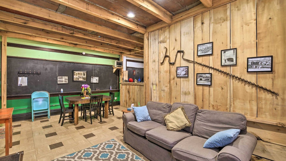 Wilcoe Apartment | Unique 'Old Schoolhouse ATV Retreat' in WV!