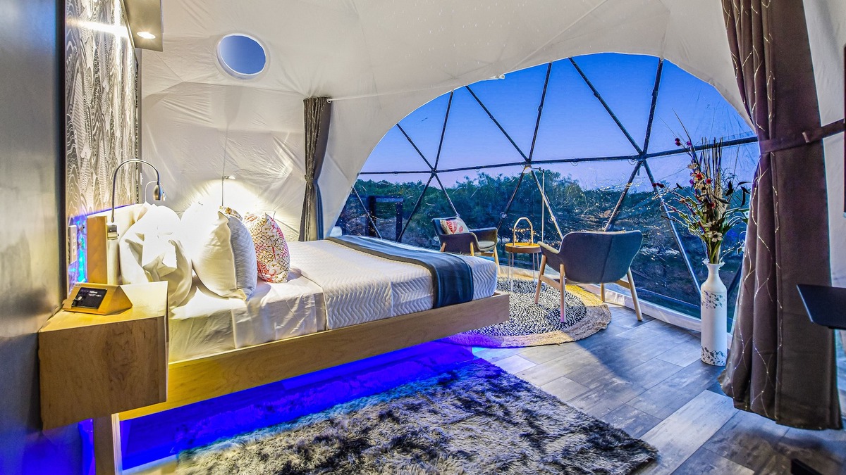 Lago Vista Resort | Unique & Plush Eco-Glamping Resort in TX Hill country!