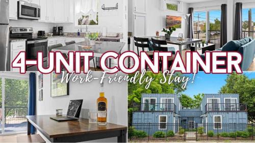 Phoenix Hill Apartment | Unique Shipping Container Retreat Two 1BR Units