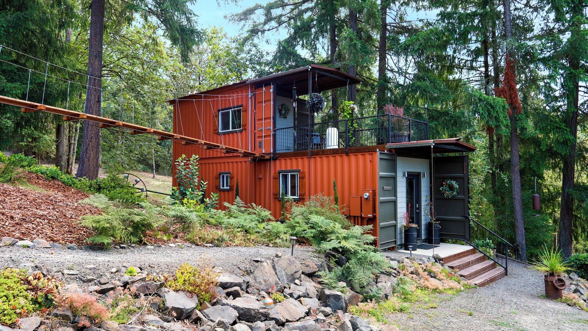 Carrolls Other | Unique Shipping Container Home Farm Stay with Scottish Highland Cows