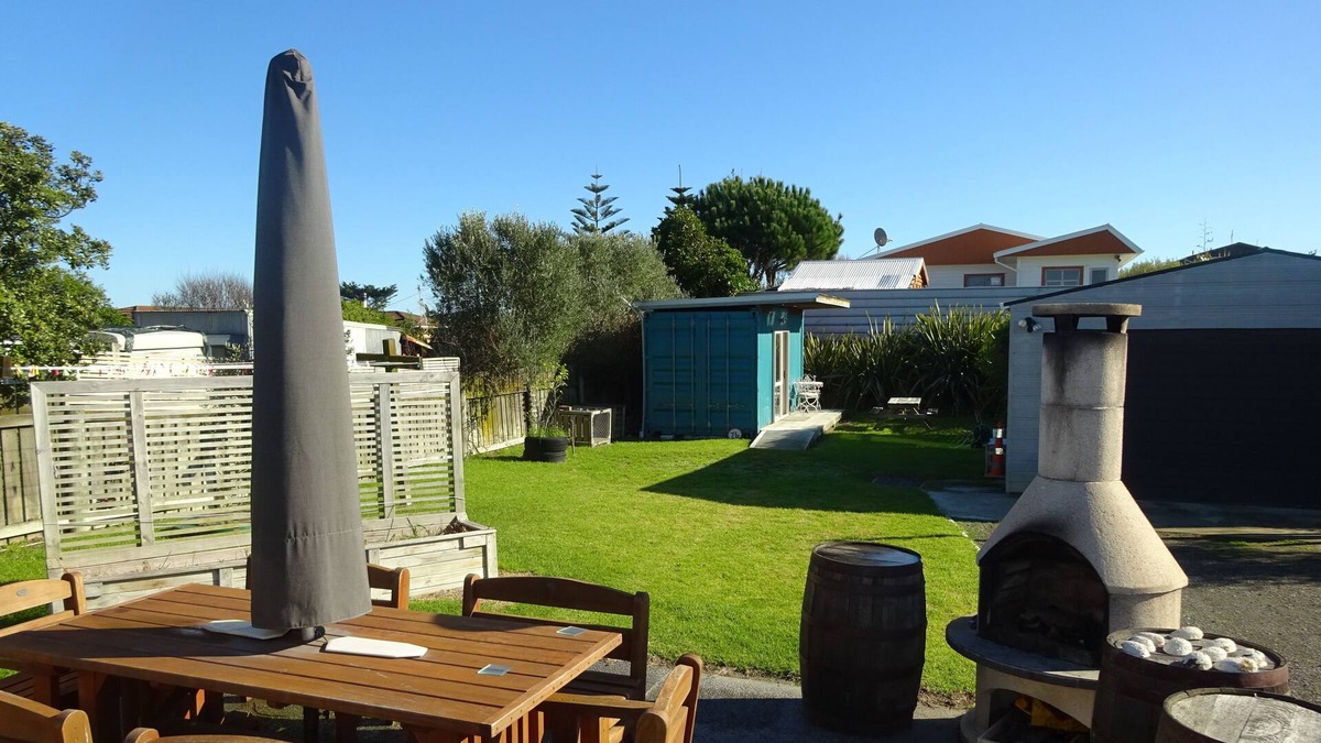 Himatangi Beach Apartment | Unique Shipping Container Stay at the Beach