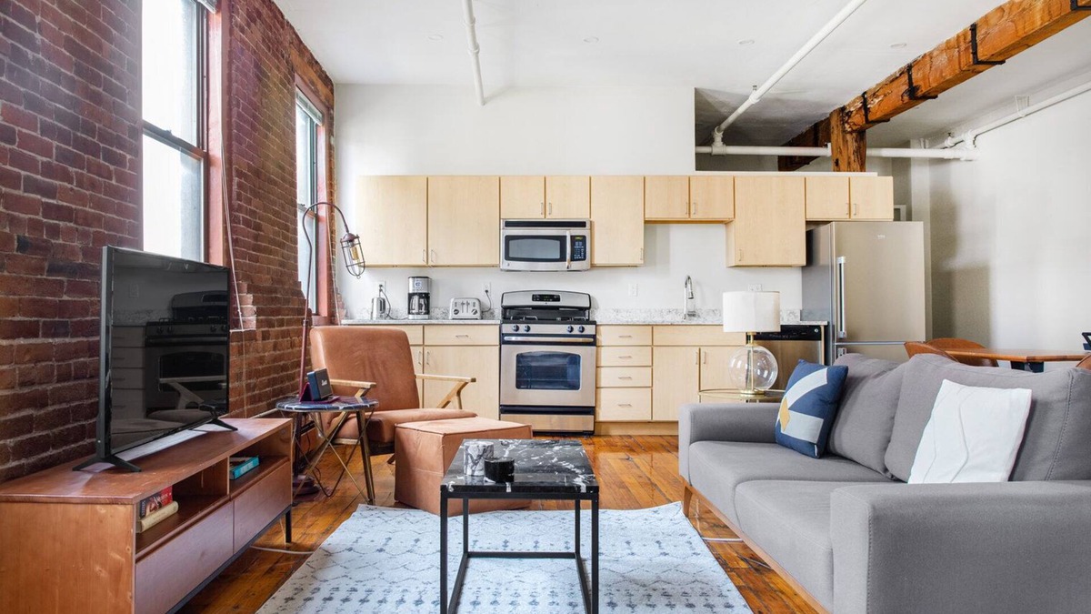 South End House | Unique South End Loft w/Pool, Art Gallery, Steps to T by Blueground