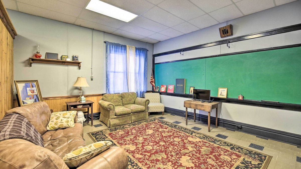 Wilcoe Apartment | Unique Suite in Refurbished WV Schoolhouse!