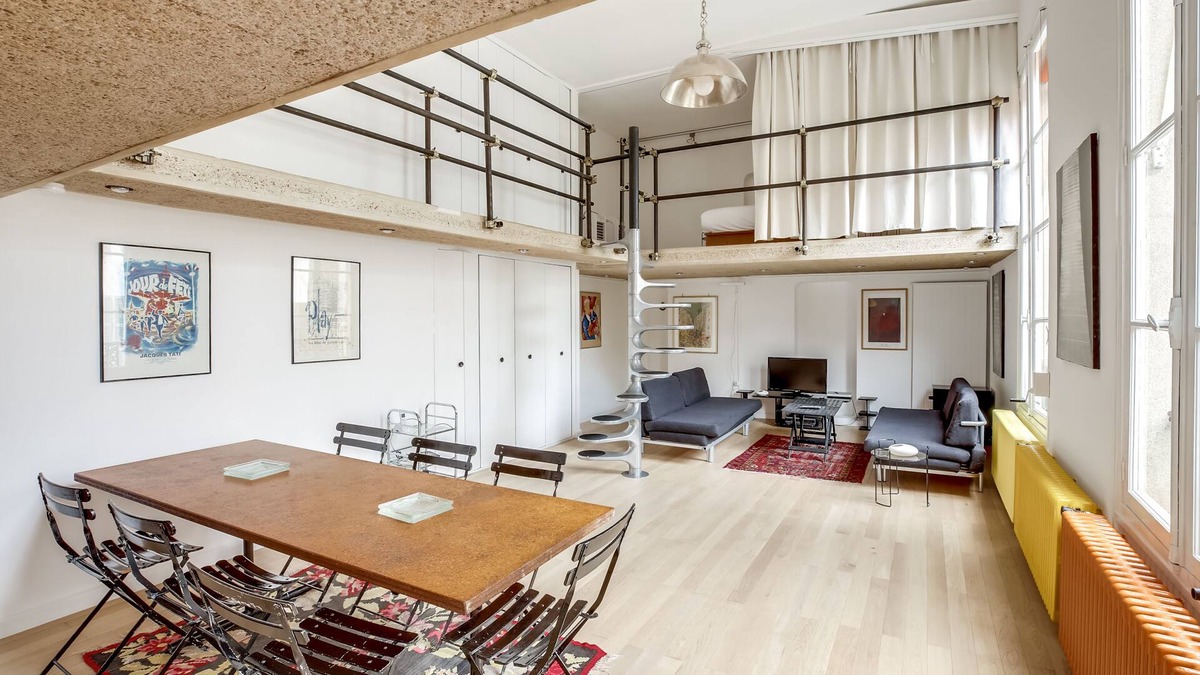 6th Arrondissement Apartment | Unit 010 St Germain des Près Duplex Apartment 6 pax