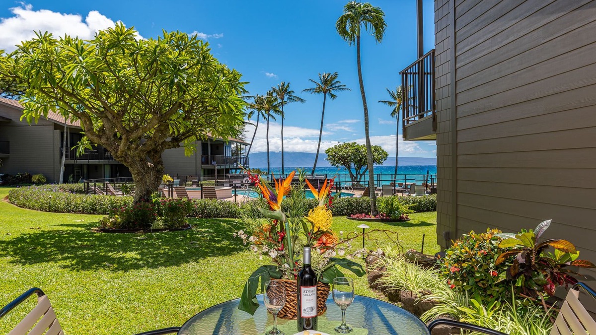 Honokowai Condo | Unit 107 Tranquil Oceanfront Retreat