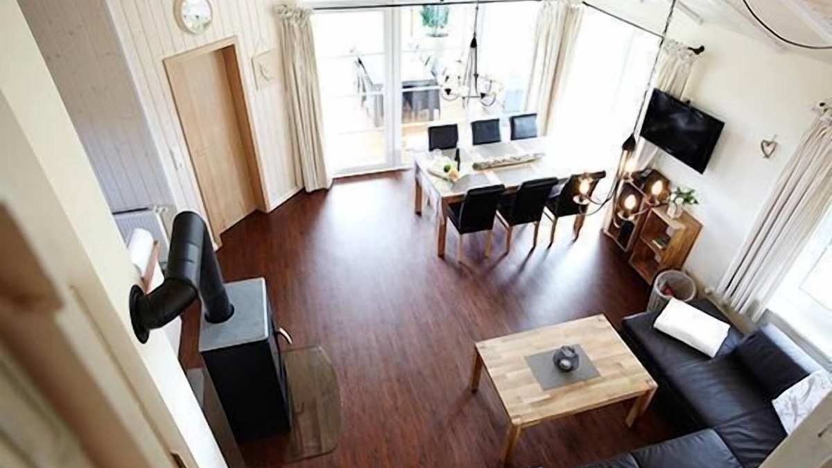 Schashagen House | Unser 5 Wellnesshaus Austernperle hat 75 m² und Bietet Platz für bis zu 4 Pers