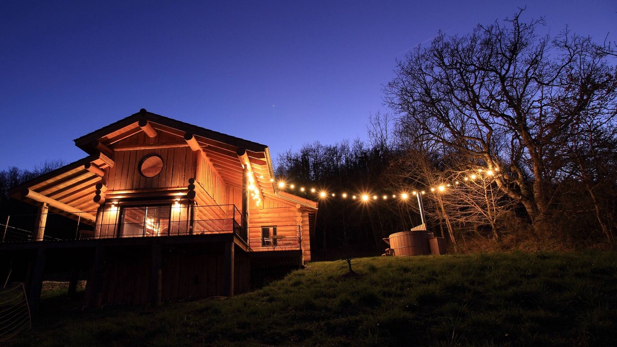 Montcuq-en-Quercy-Blanc House | Unusual wooden cottage with NORDIC BATH = nature and disconnection
