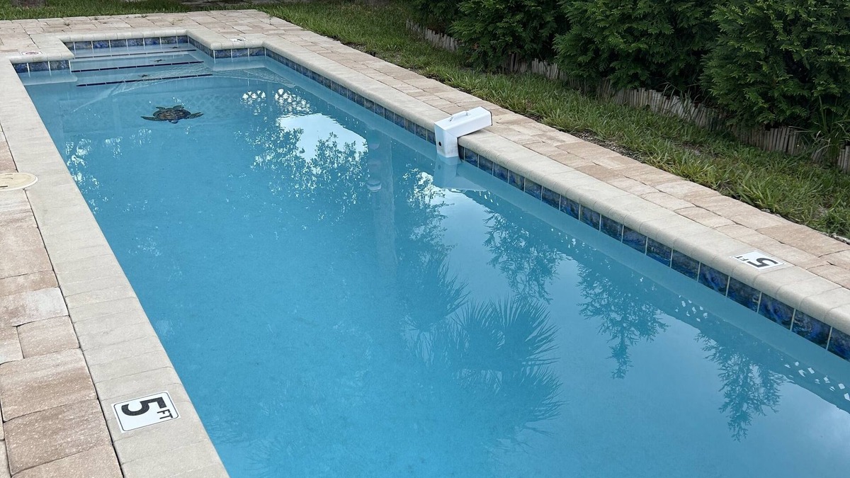 St. Augustine Beach House | UPDATED- 2/2 sleeps 5 with private pool, just steps to the sand