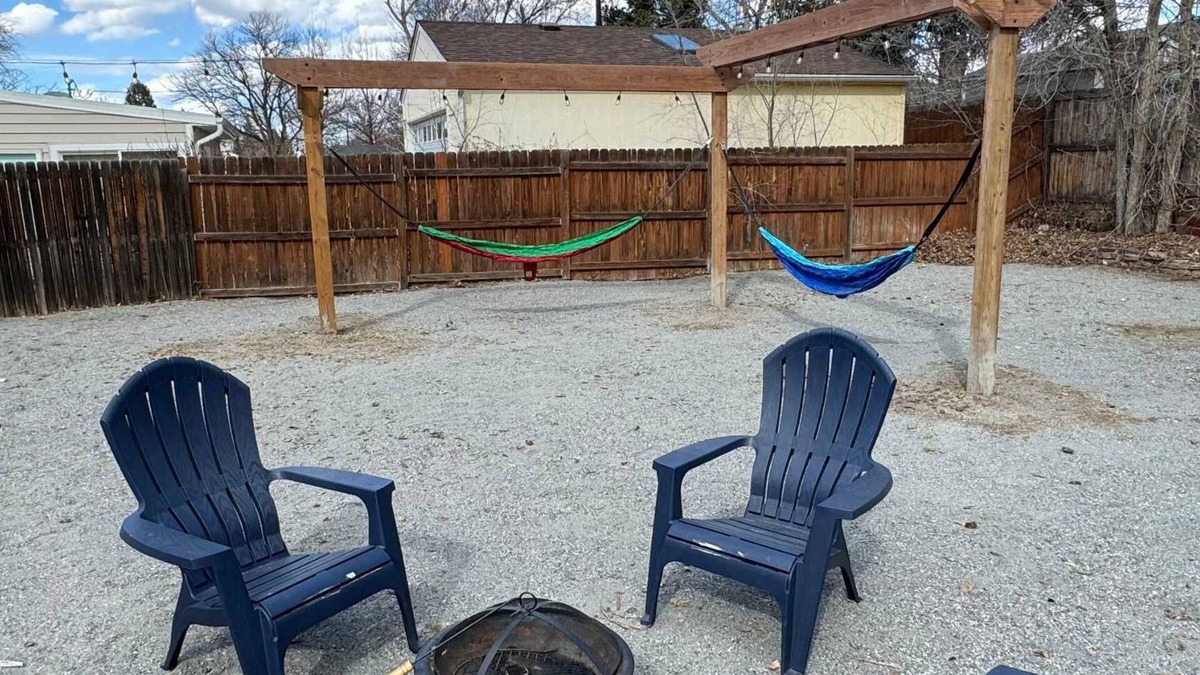 Virginia Village House | Updated 5-Bed Home w/Basement, Hammocks & Fire Pit Near I-25 and all things fun