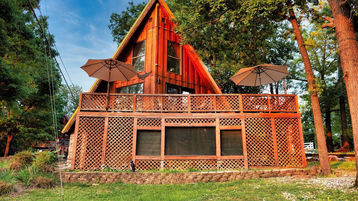 Hardy Cabin | Updated A-Frame Cabin: Valley & Lake Kiwanie Views