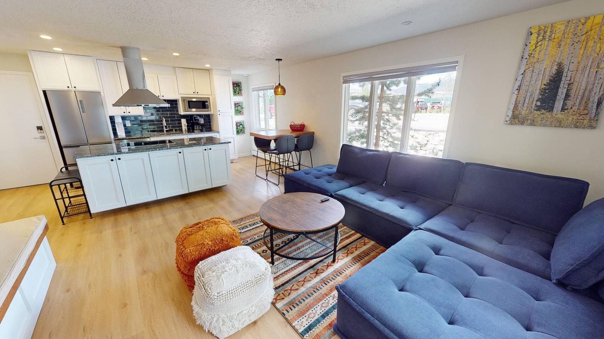 Dillon Condo | Updated End Unit In Town! Walk to Concerts, Marina, Parks, Rec Path