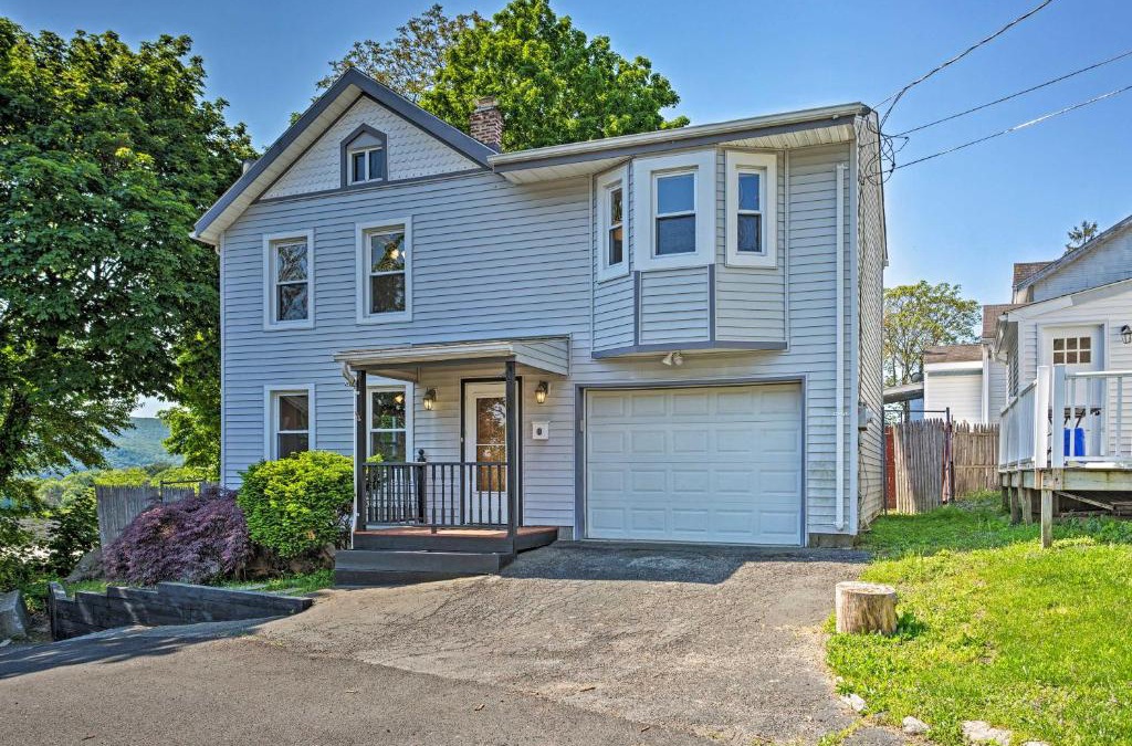 Highland Falls House | Updated Home with Patio Half Mile to West Point