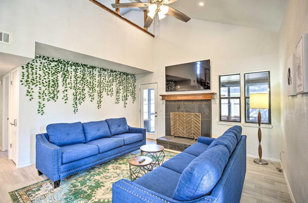 Norman House | Updated Norman Getaway with Porch and Fire Pit!