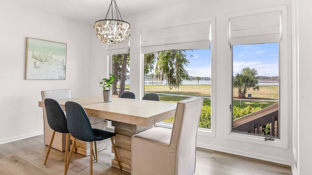 Dataw Island Villa | UPDATED WATER FRONT Villa: Golf Course,Marsh Front,Croquet Views/3br2bath Wifi