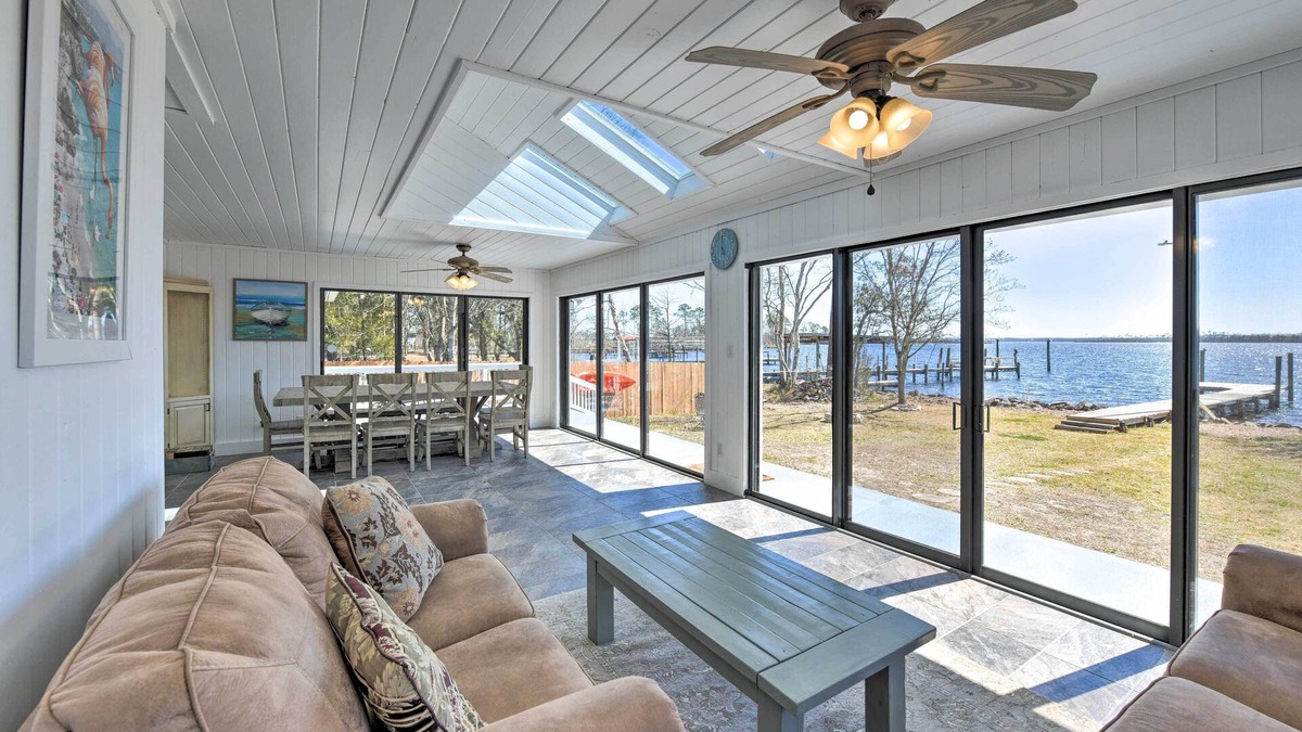 Florida Panhandle House | Updated Waterfront Escape w/Dock & Fire Pit