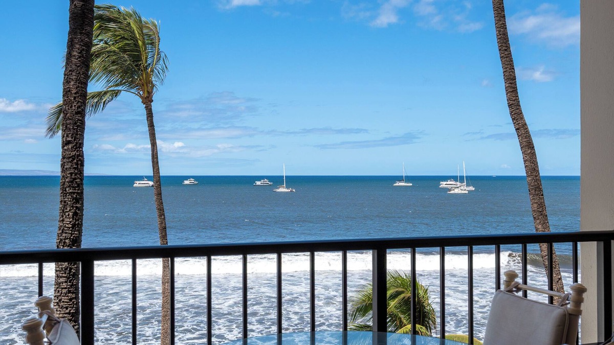 Kihei Condo | Upgraded Corner Unit with Amazing Pool and Ocean Views! - Sugar Beach #421