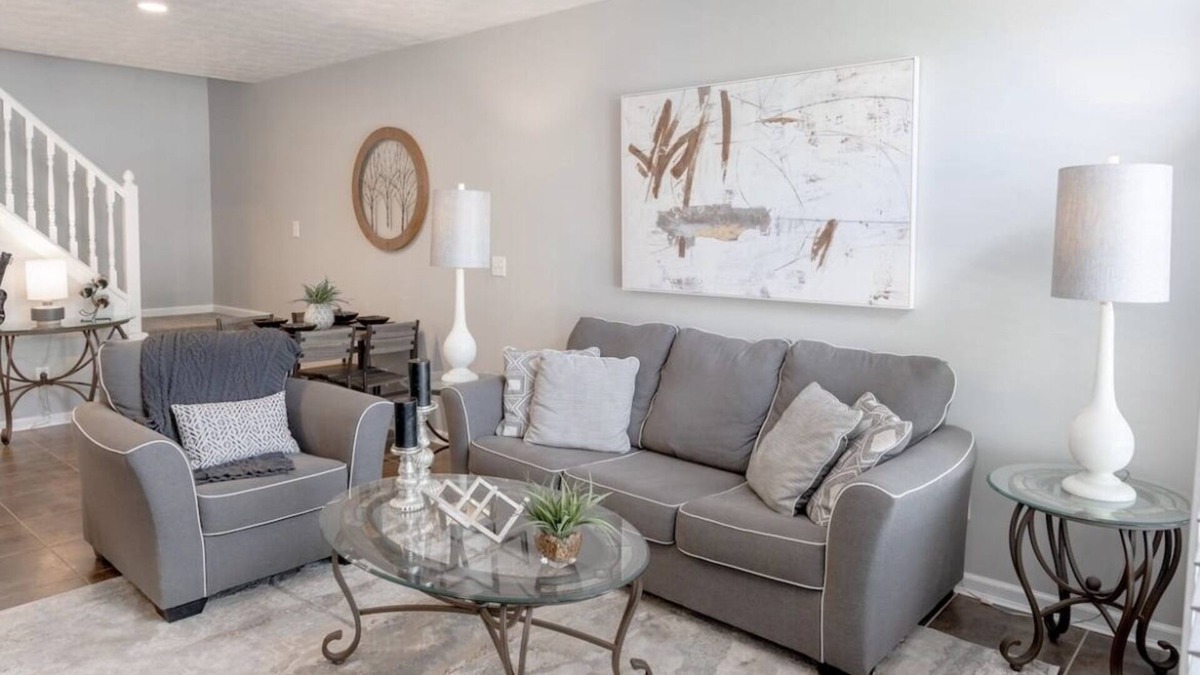 Fishers House | Upscale 2BR Modern Condo Downtown Fishers