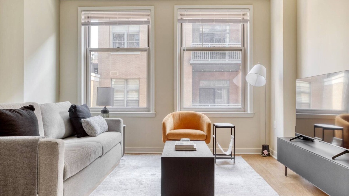 West End Apartment | Upscale Foggy Bottom 1BR w/Den, Pool & Gym, near GWU, by Blueground