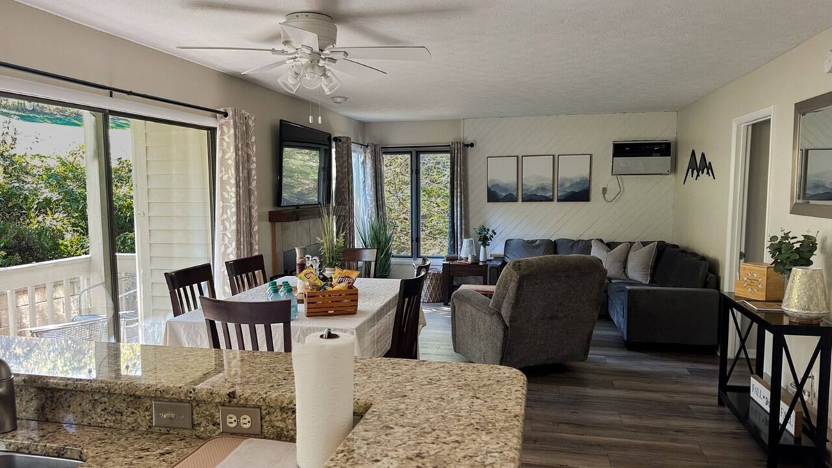 Nellysford Condo | Upscale Wintergreen Getaway. Golf View Deck, Pool, and Modern Comforts