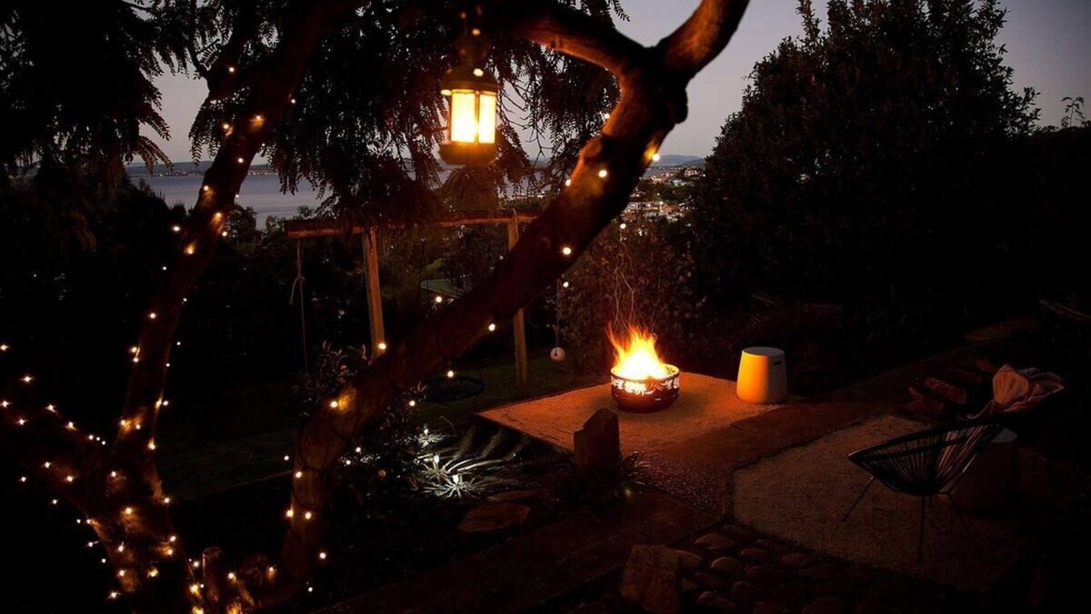Blackmans Bay House | Urban farm stay with water views
