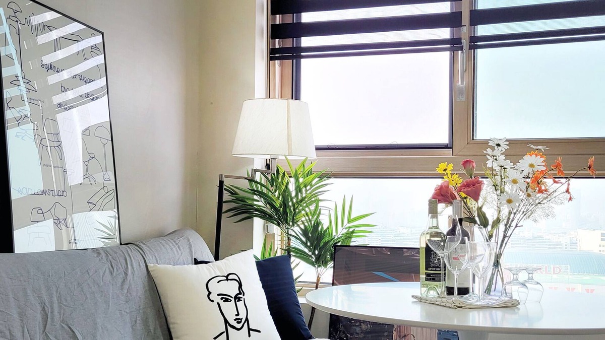 Samjeon-dong Apartment | [Urban Oasis]#Beautiful View #Seokchon Lake 1 Minute #Jamsil's top 5 dormitories