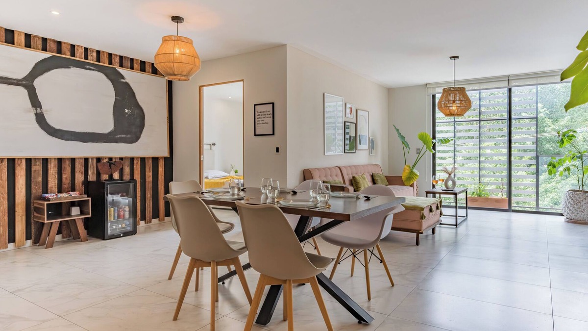 Providencia Apartment | Urban Stylish 3 BedRoom/Daily cleaning