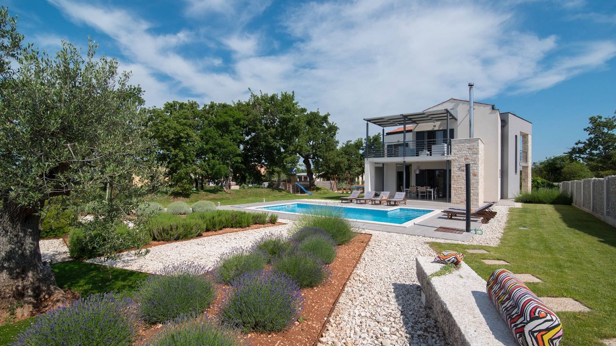 Jursici Villa | Urlaub in Istrien - modern villa mit Pool in ländlicher Ruhe-Lounge Kapelana
