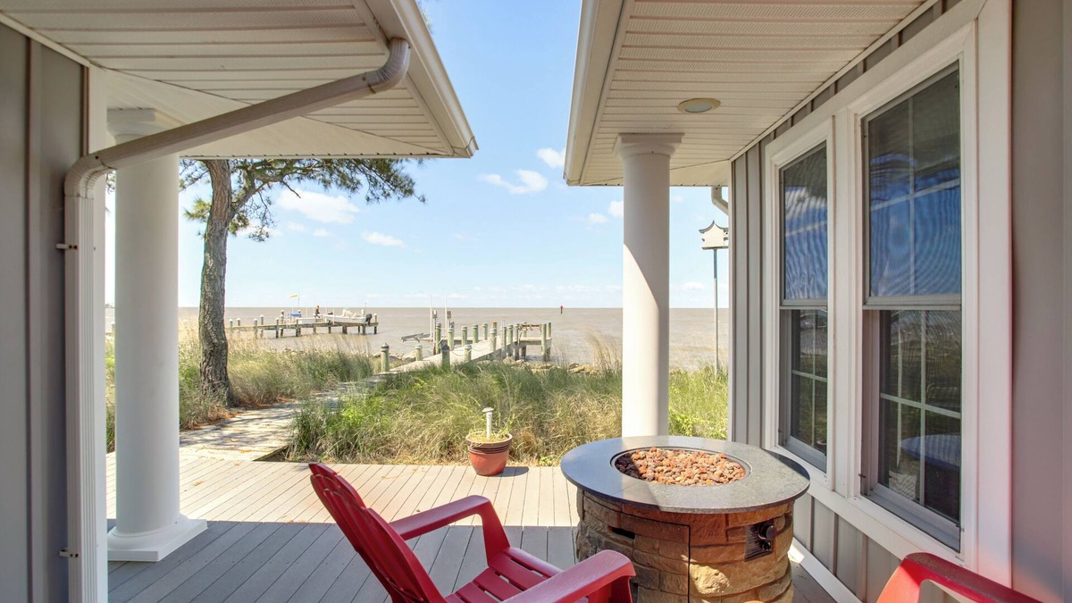 Chance Cottage | Waterfront Maryland Retreat w/Dock & Bay View!