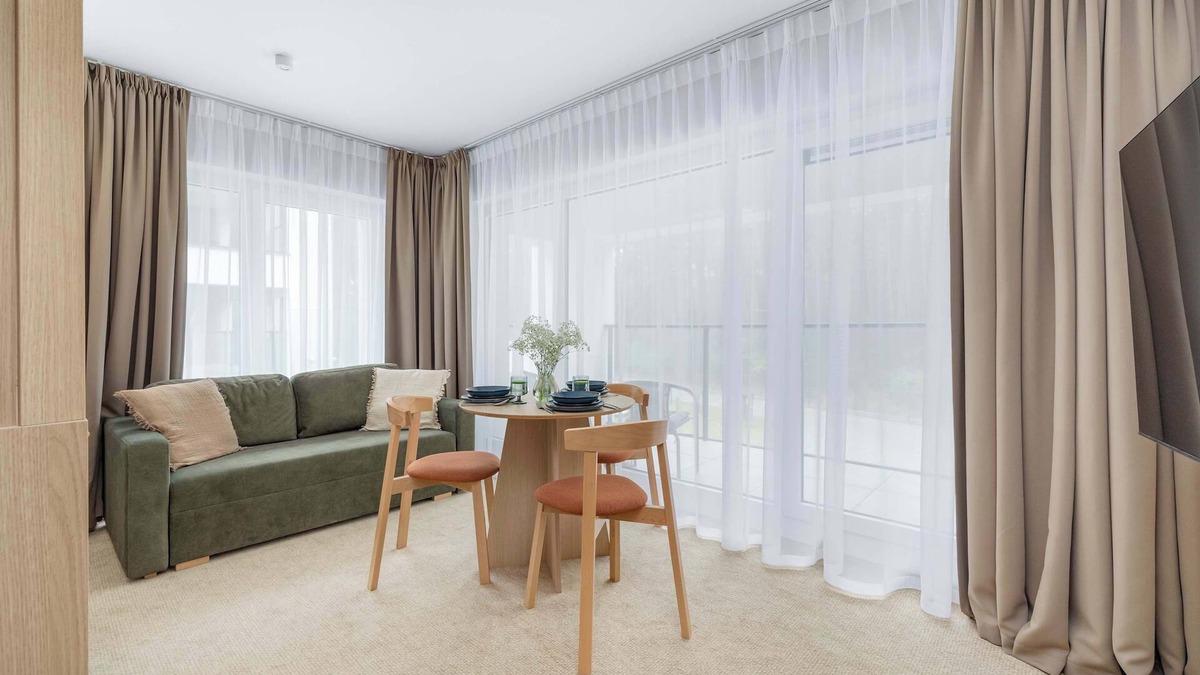 Lukecin Apartment | Uzdrowiskowa 4A | Modern Apartment | Balcony