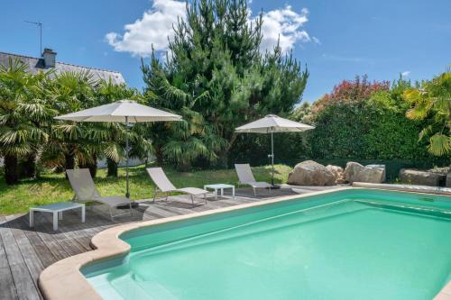 Crach House | Vacances détente dans cette maison avec piscine à Crac'h