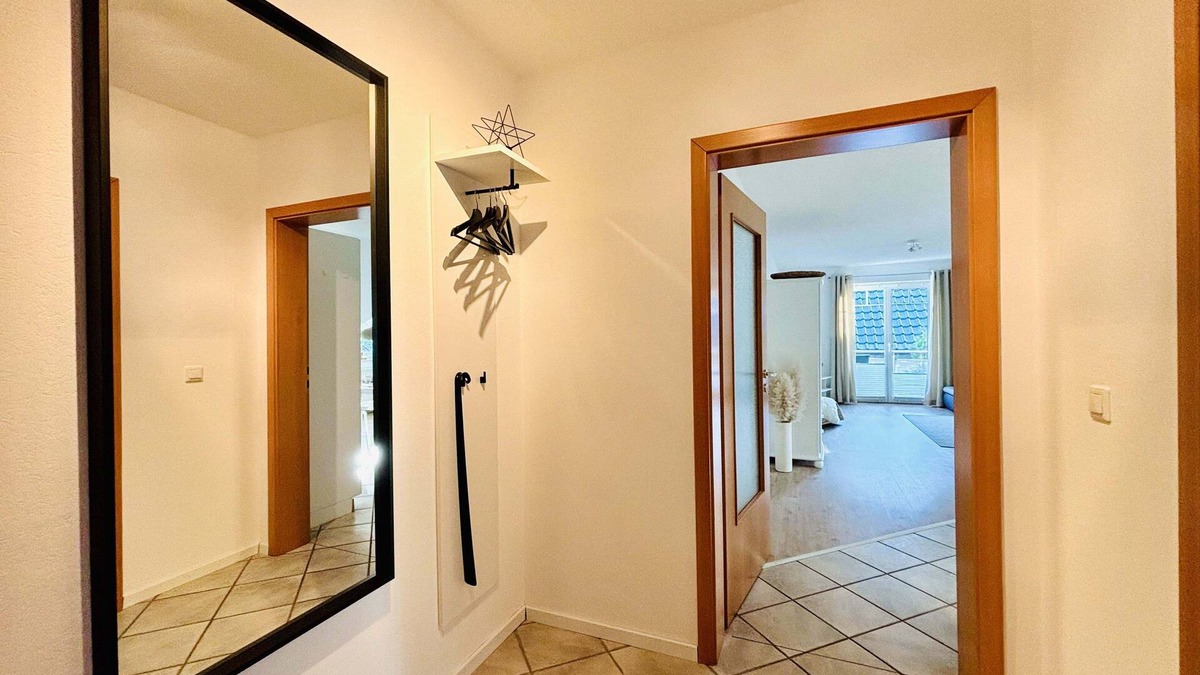 Bad Sassendorf Apartment | Vacation apartment 50sqm with south-facing balcony