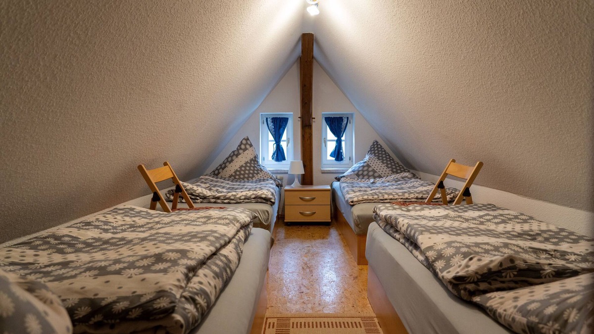 Kolonie Apartment | Vacation apartment Kiebitz - Thatched plank house Zum Heuschober