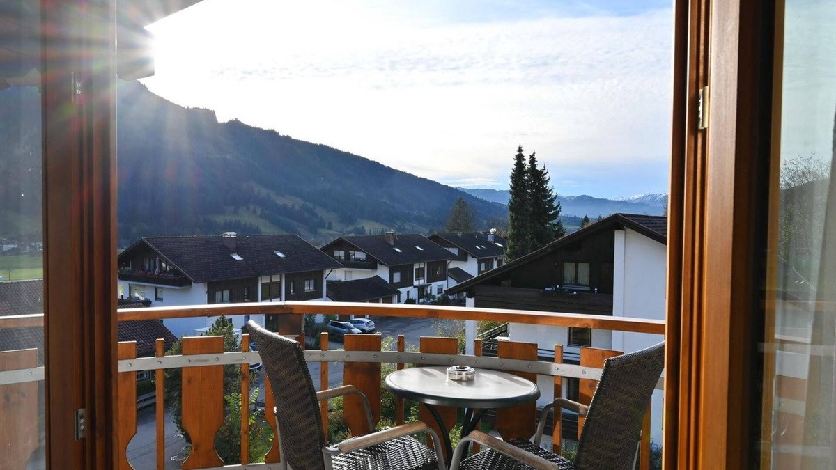 Bad Oberdorf Apartment | Vacation apartment no. 1 with south-facing terrace and garden - Gästehaus Landgraf