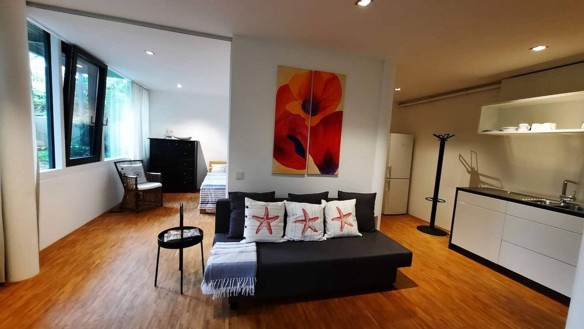 Moos Apartment | Vacation apartment, 80 sqm, 2 bedrooms, barbecue area in the garden, max. 4 persons