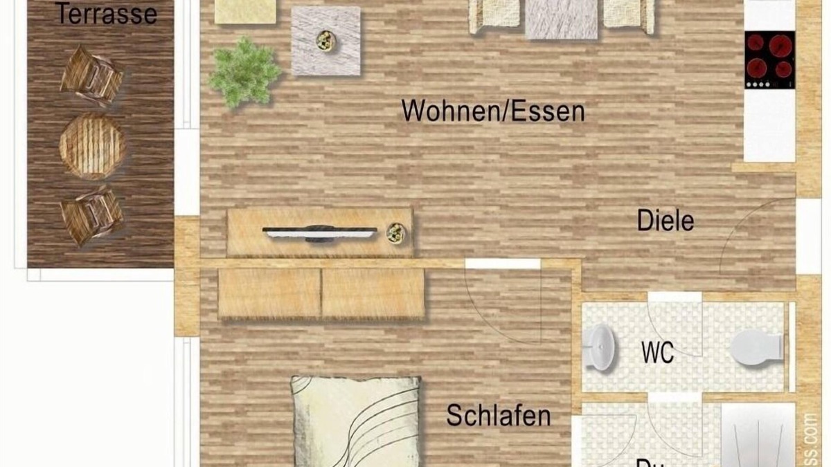 Lierschied Apartment | Vacation apartment/apartment for 4 guests with 50m² in Lierschied (129647)