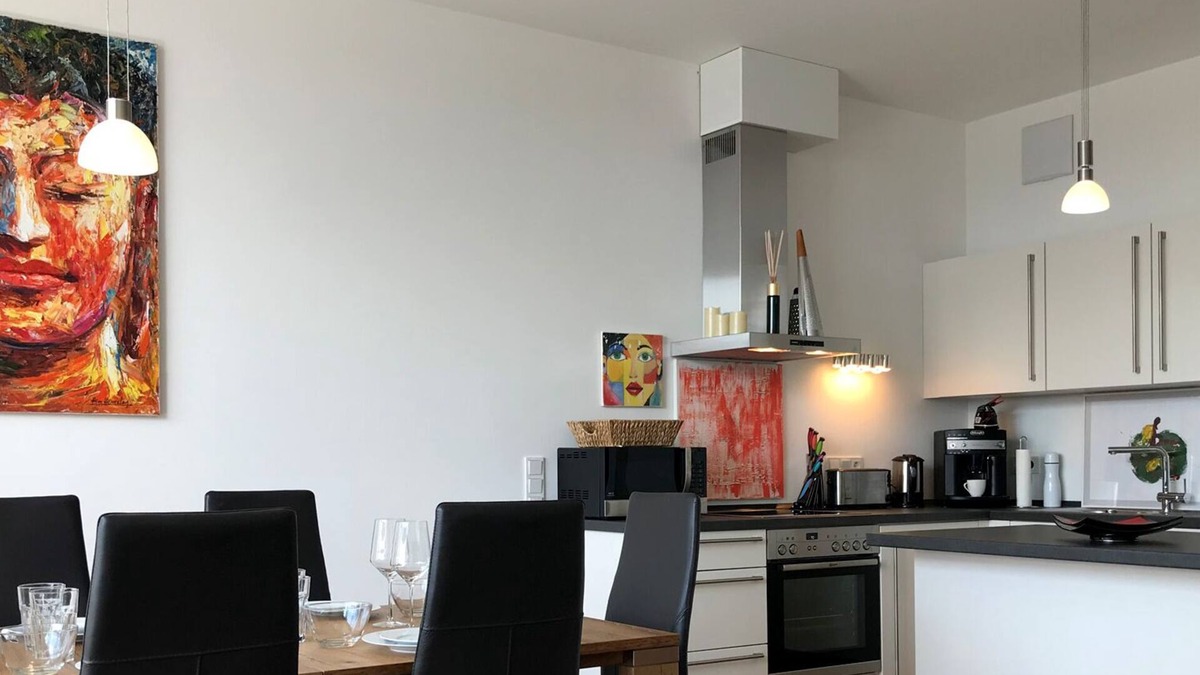 Insel Apartment | Vacation apartment Cloud No. 9 - 3 room maisonette new build apartment with large balcony