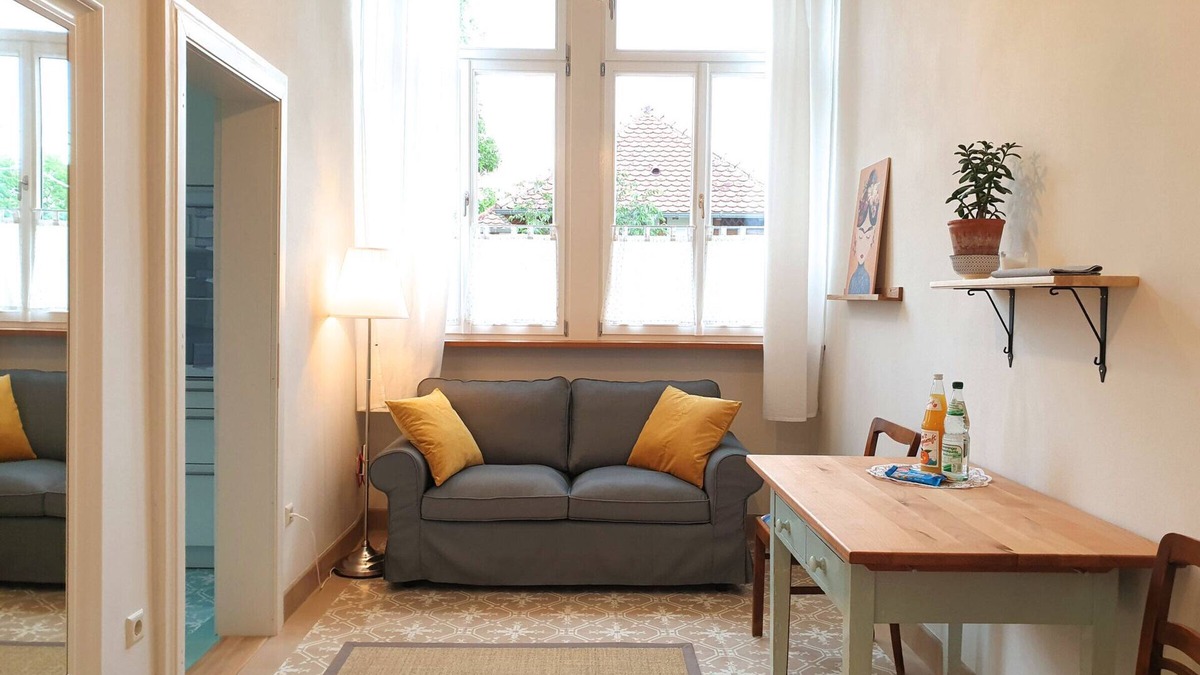 Bad Rappenau Apartment | Vacation apartment Blumenwiese, approx. 42sqm, 1 bedroom, max. 2 persons