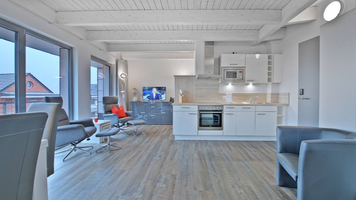 Krautsand Apartment | Vacation apartment with Elbe view - 5.12