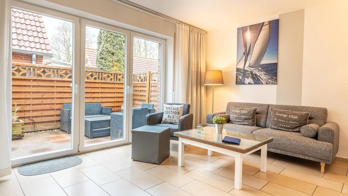 Norddeich Apartment | Vacation apartment for 4 people, with large terrace