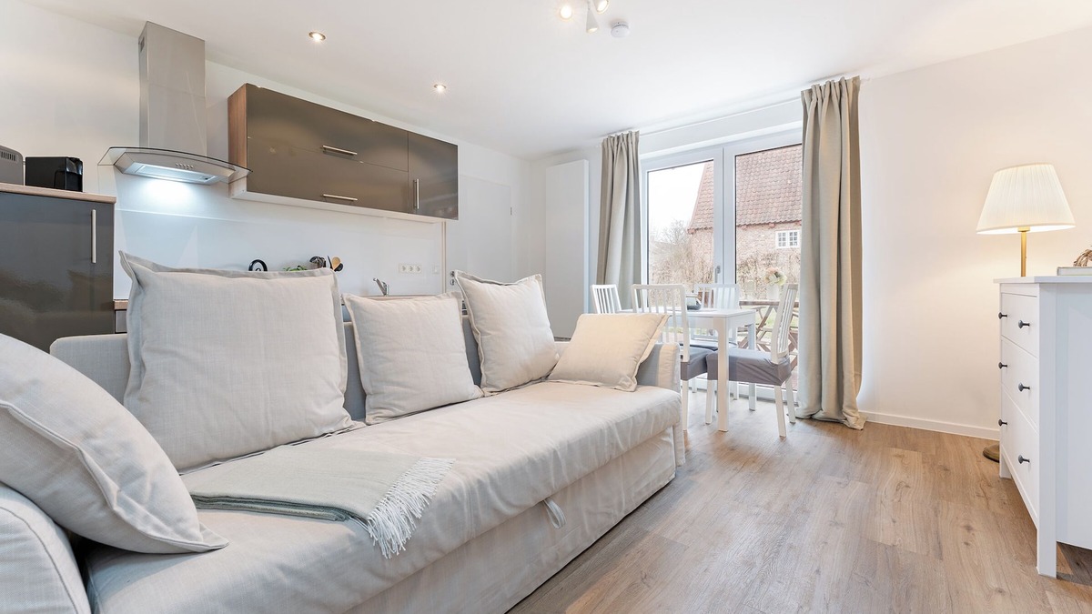 Grebin Apartment | Vacation apartment Henne with terrace in Grebin
