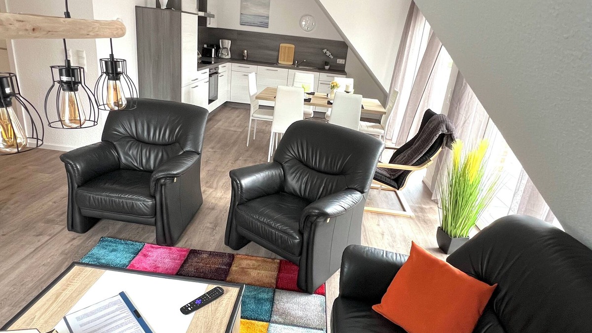 Papenburg Apartment | Vacation apartment "Nautilus" Papenburg roof terrace EBK new building 74 sqm Free Wifi 2 bedrooms
