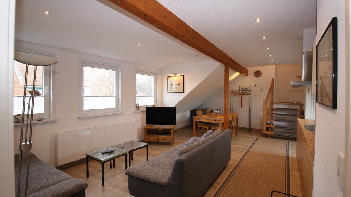 Pilsum Apartment | Vacation apartment "Nordlicht" with large garden in the heart of Pilsum