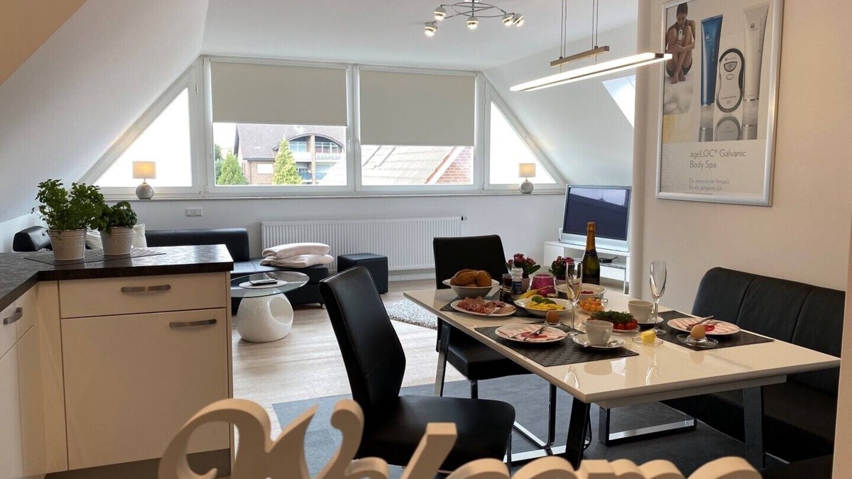 Bahnhof Reken Condo | Vacation apartment "Olli Koch" with 65sqm - with cozy equipment