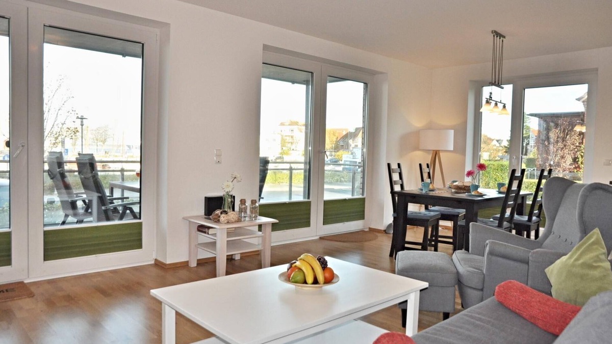 Laboe Apartment | Vacation apartment Portland J3 with balcony in Haus Hafenblick in Laboe