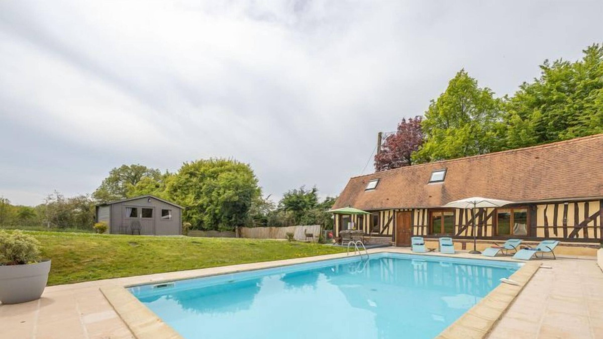 Manerbe House | Vacation home La Petite Normande in La Roque-Baignard - 6 persons, 3 bedrooms